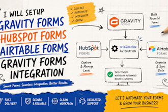 setup gravity forms hubspot airtable forms integration