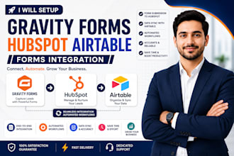 setup gravity forms hubspot airtable forms integration