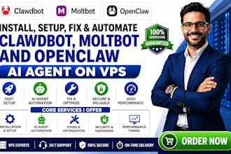 clawdbot openclaw locally on vps, automate businesses with open claw moltbot