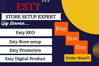 set up and optimize your etsy store for sales and growth