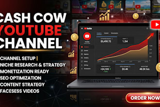 create a cash cow youtube automation channel for passive income