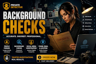 background checks for personal and professional needs
