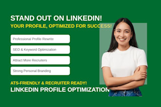 do professional profile optimization, seo resume writing and linkedin branding