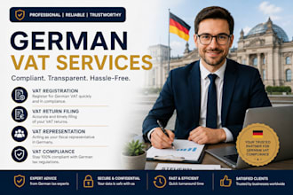 do germany vat, oss, ioss registration and eu vat filing