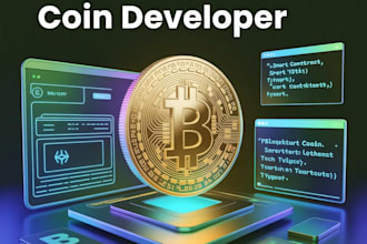 create custom solana coins, blockchain token for your platform