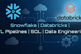 scalable etl pipelines using snowflake and databricks
