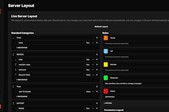 give you a premium custom discord bot with a local webapp