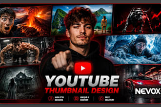 create premium youtube thumbnails for serious creators