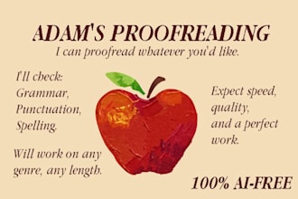 line edit copy edit proofread