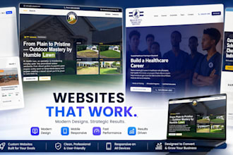 create and launch your website