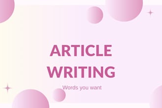 do article and blog posts