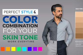 suggest perfect style and dress color combination for your skin tone
