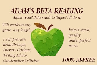 alpha read beta read writing critique