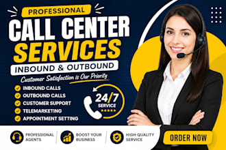do professional cold calling and call center services