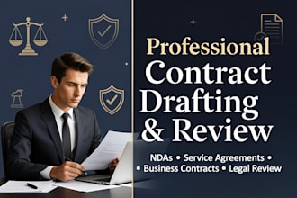 draft and review contracts agreements and legal documents