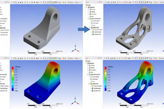 do topology optimization and generative design in ansys