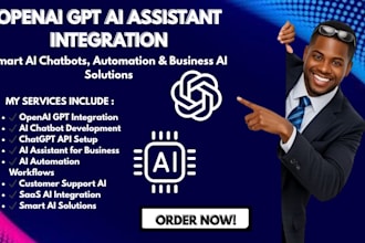 do ai sdk integration on openai gpt powered ai assistant for business