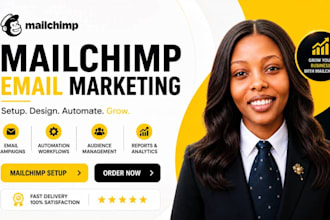 create and manage mailchimp email marketing campaigns set up