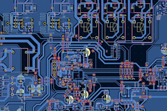 design pcb and circuit schematic