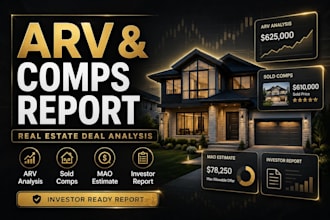 do accurate arv comps property valuation for USA real estate