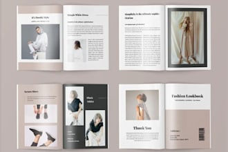 design fashion jewelry retail business marketing sales catalog catalogue booklet