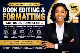do book editing and formatting kdp book formatting and developmental book editor