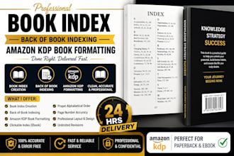 do book index back of book indexing layout amazon kdp book formatting in 24 hrs