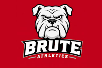 draw awesome and gorgeous bulldog logo design