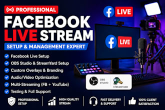 obs studio setup and facebook integration