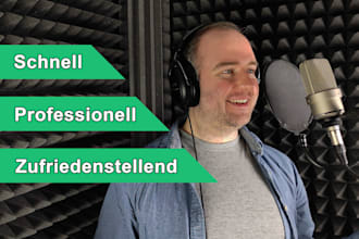 be your professional german audiobook narrator