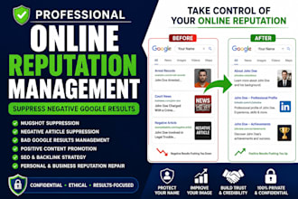 remove mugshots suppress negative news link delete harmful google search results