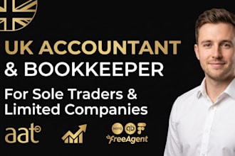 be your UK accountant for bookkeeping, tax, vat and payroll