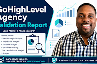 create a local gohighlevel agency validation report