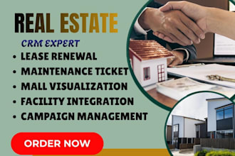 setup leasing buildout tenant management performance tracking omnichannel crm