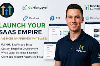 do gohighlevel saas mode setup and ghl snapshot creation