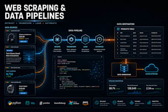 build scalable data pipelines, etl workflows and real time data systems