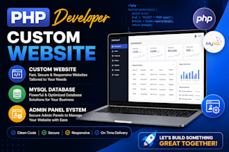 develop PHP mysql web applications