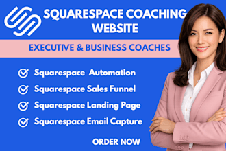 build squarespace therapy website yoga studio fitness website coaching website