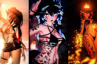 custom vrchat anime vrchat nsfw vrchat avatar vrc furry vrm facial rig vrchat