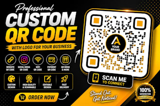 create professional qr code generator with logo in 3 hours