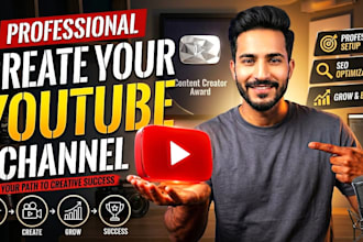 do youtube setup and channel creation