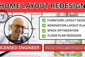 redesign your house floor plan for renovation or remodeling