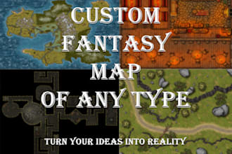 make a fantasy map for your tabletop rpg campaign and novels
