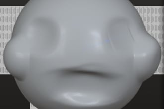 do 3d character sculpting and modeling for 3d printing