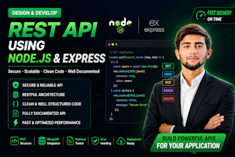 build secure node js rest API with jwt authentication and database