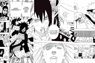 do anime and manga nsfw illustration, manga pages, manga artist, manga panels