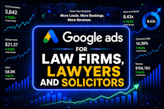setup and manage google ads ppc campaigns for law firms
