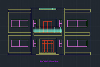 draw 2d autocad floor plans