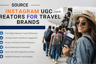 source instagram ugc creators for travel brands