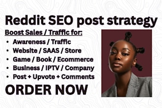 manage my skills, expertise to market any website using reddit SEO post strategy